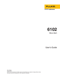 Thumbnail of document Manual - 6102-156 Micro Bath